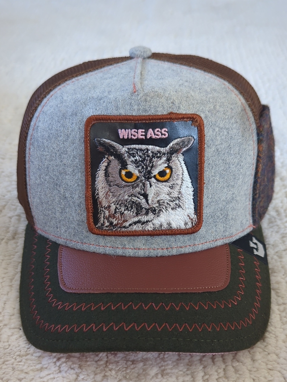 Goorin Bros Wise Owl Animal Farm Snapback Trucker Hat